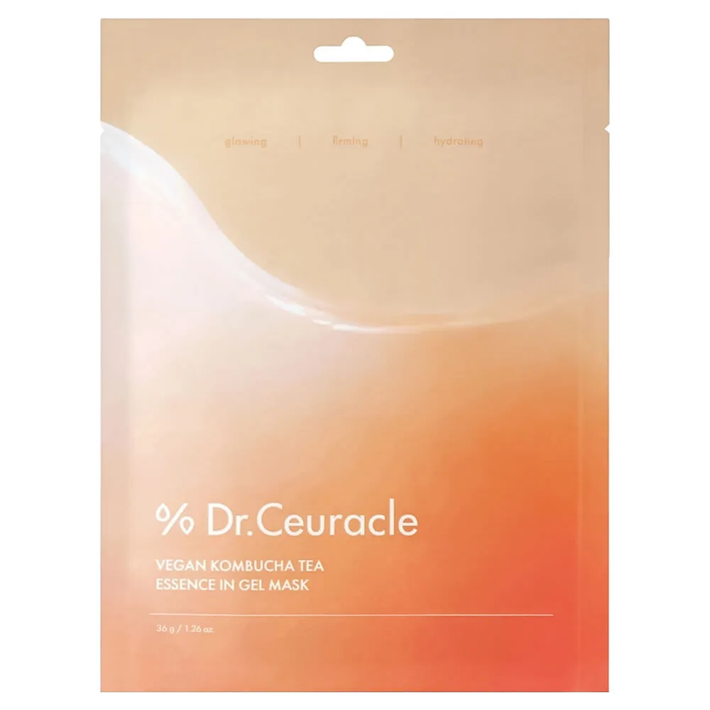 Dr.Ceuracle Гидрогелевая веганская маска с комбучей Dr.Ceuracle Vegan Kombucha Tea Essence In Gel Mask