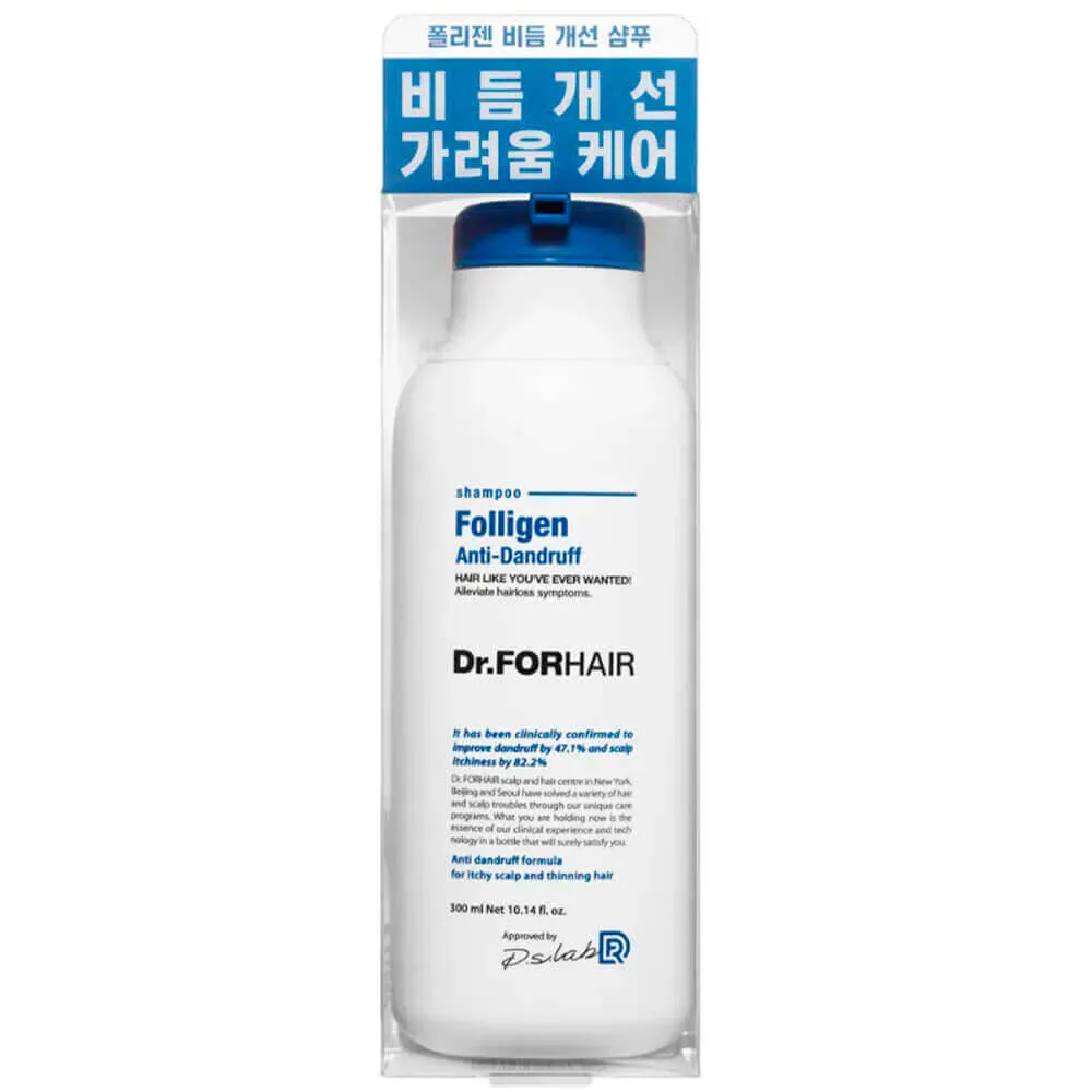Dr.Forhair Успокаивающий шампунь против перхоти Dr.Forhair Folligen Anti-Dandruff Shampoo