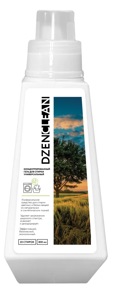DZENCLEAN Гель для стирки УНИВЕРСАЛЬНЫЙ концентрированный
