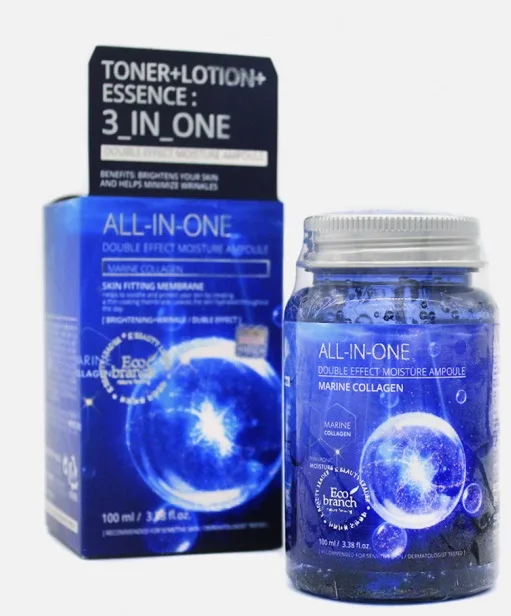 ECO BRANCH Ампульная сыворотка для лица КОЛЛАГЕН All In One Ampoule Marin Collagen