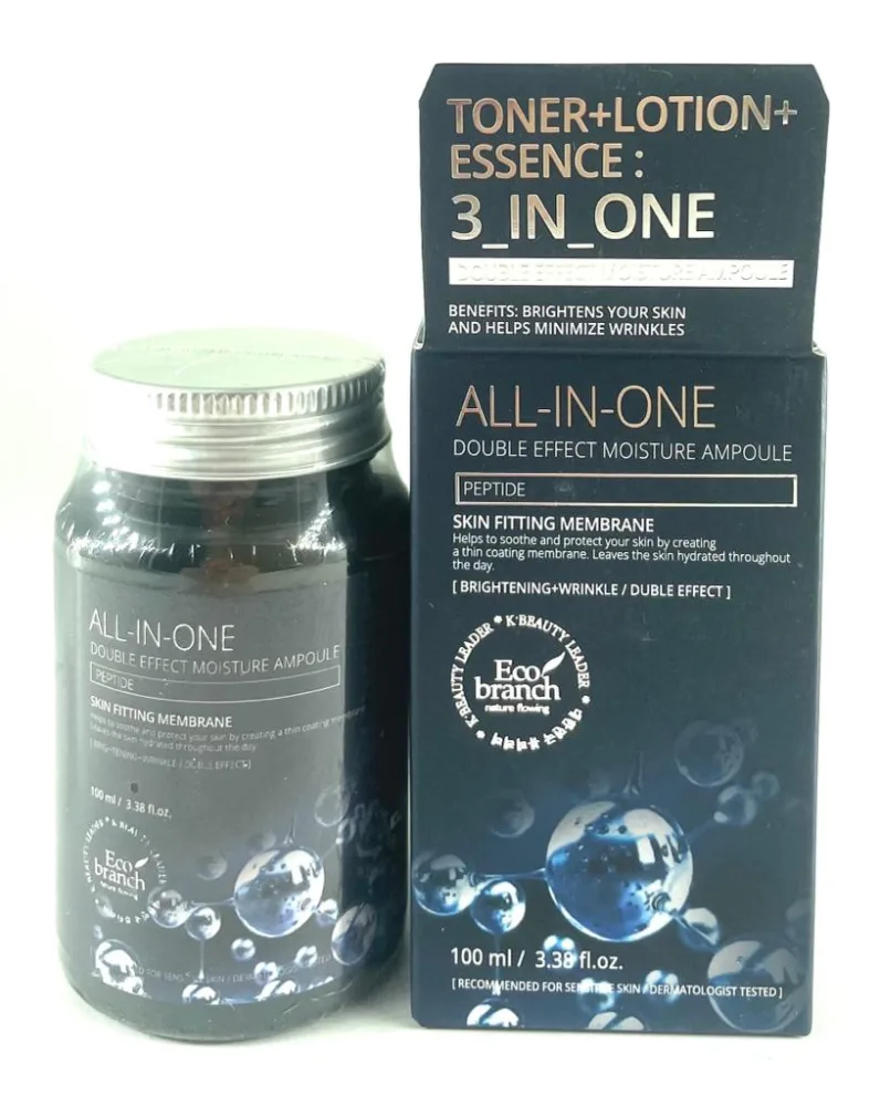 ECO BRANCH Ампульная сыворотка для лица ПЕПТИДЫ All In One Ampoule Peptide