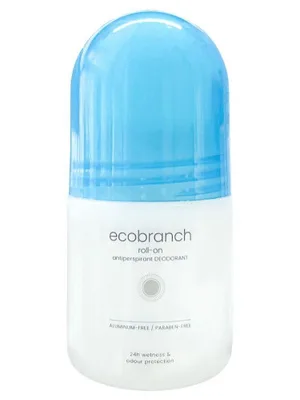 ECO BRANCH Дезодорант-антиперспирант гипоаллергенный ЭКСТРАКТ ГРЕЙПФРУТА И ЭВКАЛИПТА Antiperspirant Deodorant Roll-On Type Grapes & Eucalyptus, 30 м