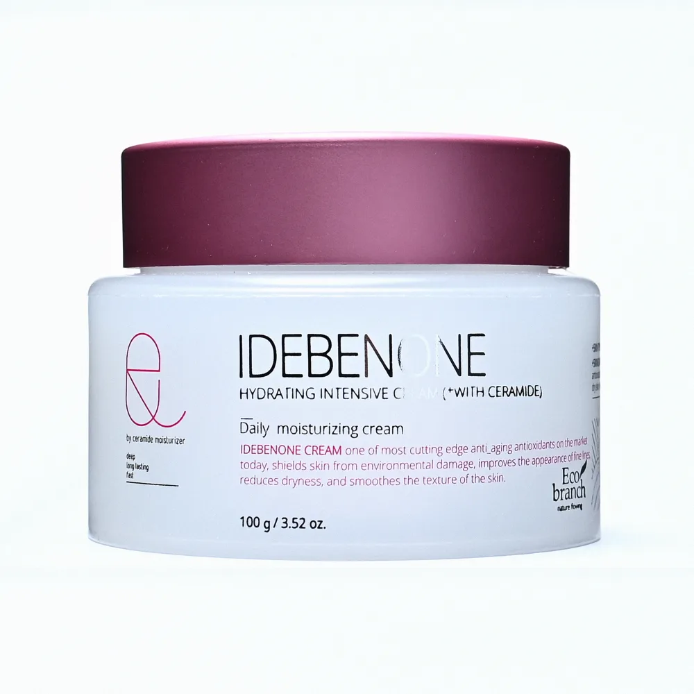 ECO BRANCH Крем для лица интенсивный ИДЕБЕНОН увлажняющий Hydrating Intensive Idebenone Cream