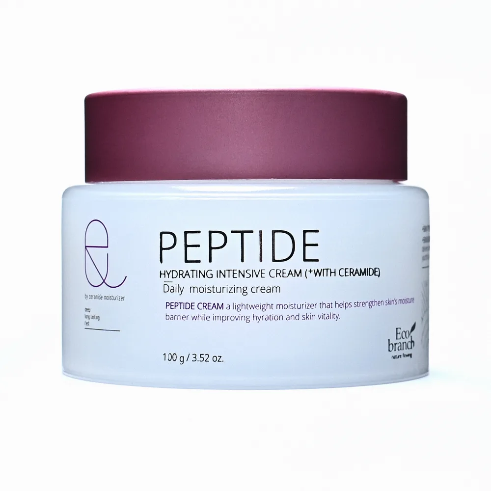 ECO BRANCH Крем для лица интенсивный ПЕПТИДЫ увлажняющий Hydrating Intensive Peptide Cream