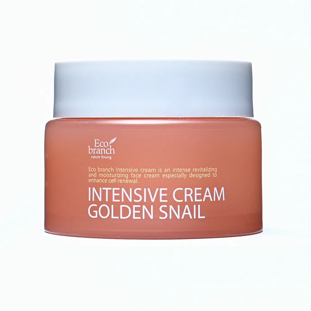 ECO BRANCH Крем для лица МУЦИН УЛИТКИ Intensive Cream Golden Snail