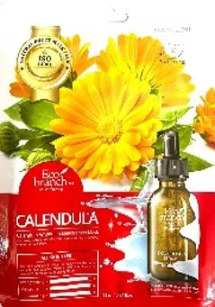 ECO BRANCH Маска для лица тканевая КАЛЕНДУЛА ампульная Calendula Ampoule Essence Sheet Mask