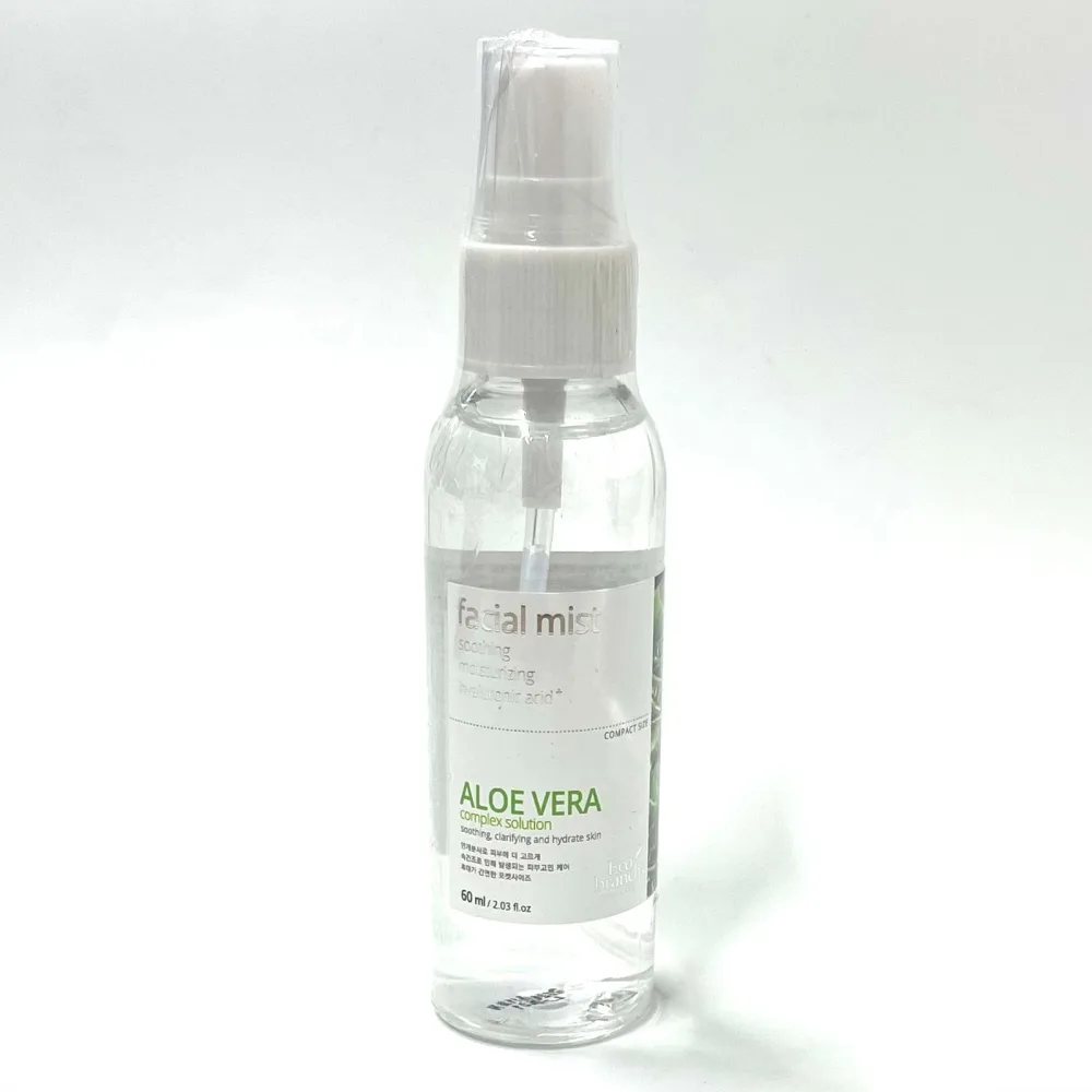 ECO BRANCH Мист для лица увлажняющий ЭКСТРАКТ АЛОЭ Facial Mist Aloe Vera