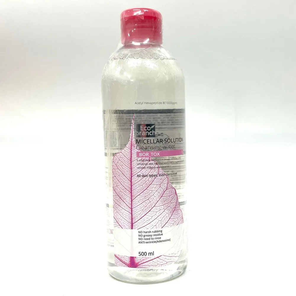 ECO BRANCH Мицеллярная вода АНТИВОЗРАСТНАЯ Micellar Solution Cleansing Water Bor Tox