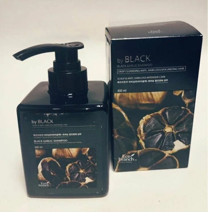 ECO BRANCH Шампунь для волос против выпадения ЭКСТРАКТ ЧЕРНОГО ЧЕСНОКА Black Garlic Shampoo