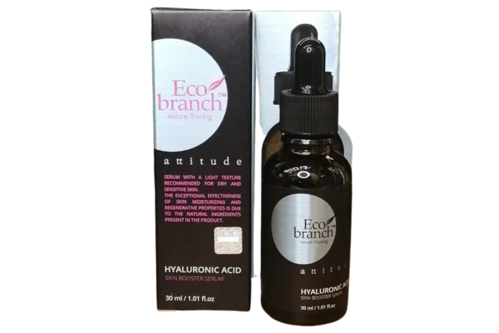 ECO BRANCH Сыворотка-бустер для лица ГИАЛУРОНОВАЯ КИСЛОТА ECO BRANCH Skin Booster Serum Hyaluronic Acid