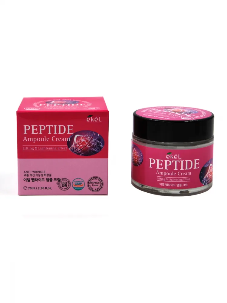 EKEL Ампульный крем антивозрастной ПЕПТИДЫ Peptide Ampule Cream