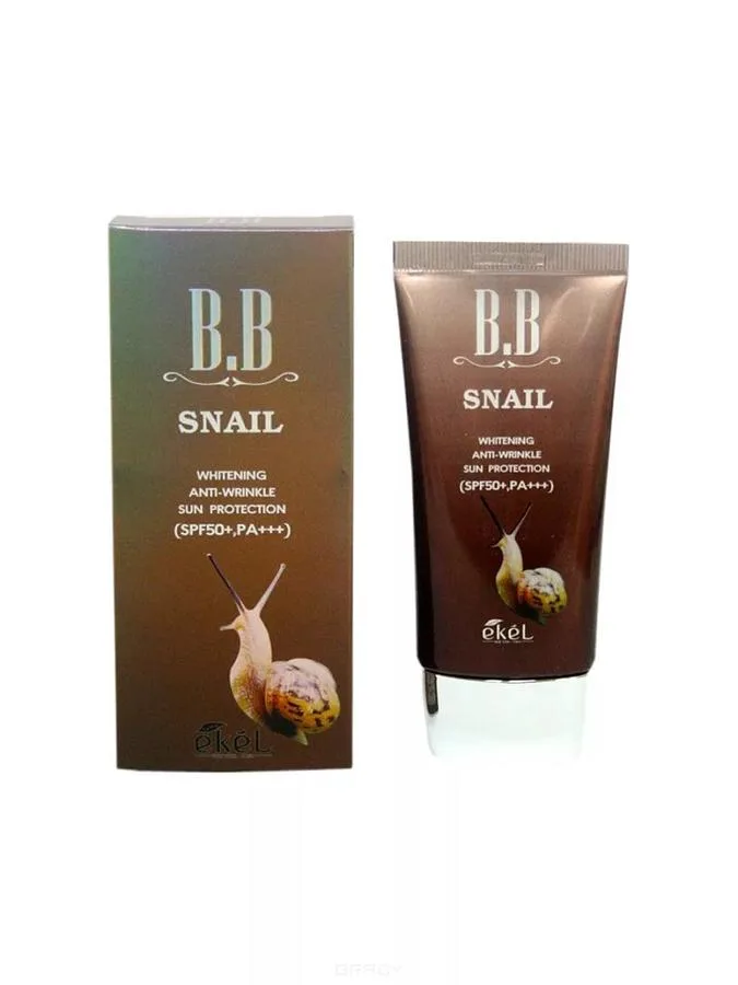 EKEL BB крем антивозрастной МУЦИН УЛИТКИ SNAIL BB CREAM SPF50/PA+++