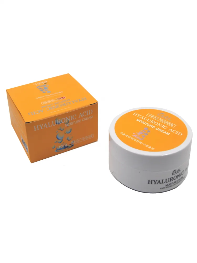 EKEL Крем для лица увлажняющий ГИАЛУРОНОВАЯ КИСЛОТА Hyaluronic Acid Moisture Cream