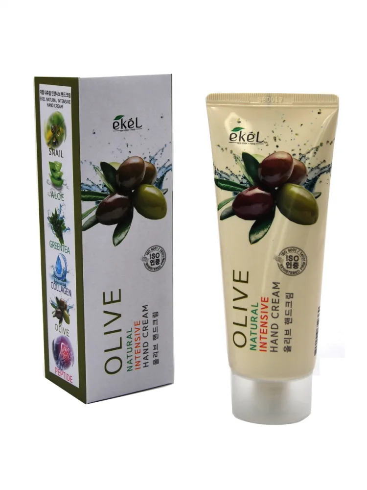 EKEL Крем для рук интенсивный ОЛИВА Olive Natural Intensive Hand Cream