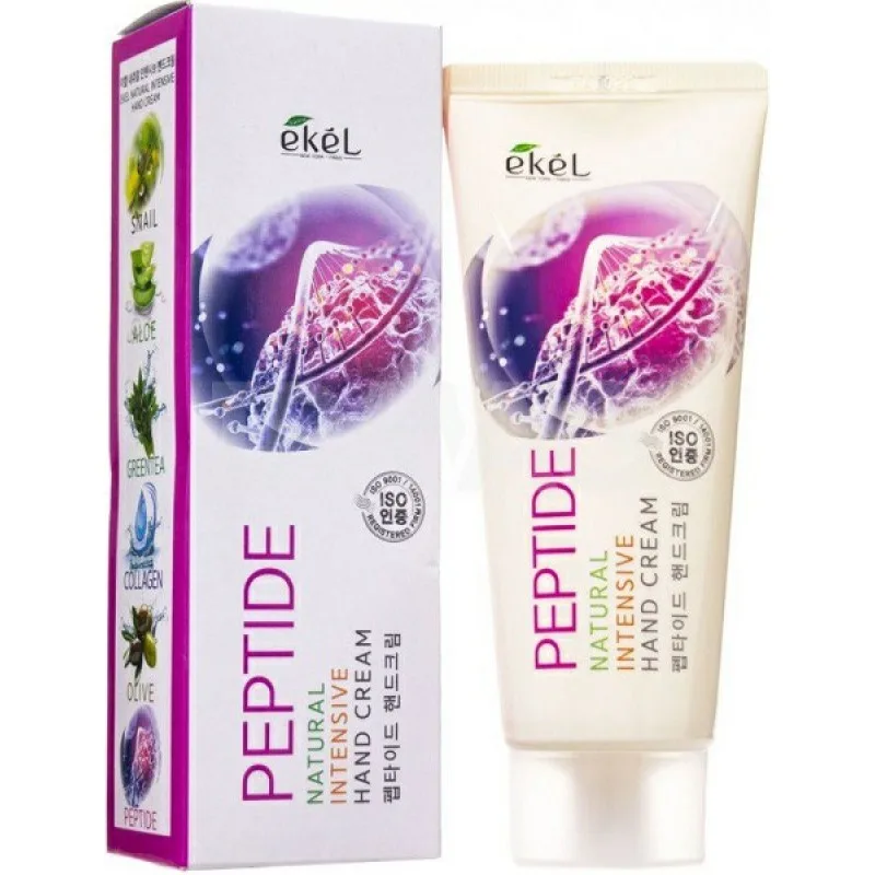 EKEL Крем для рук интенсивный ПЕПТИДЫ Peptide Natural Intensive Hand Cream