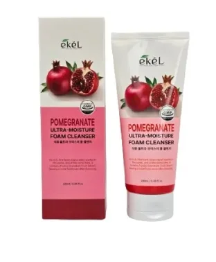 EKEL Пенка для умывания ЭКСТРАКТ ГРАНАТА ультраувлажняющая Pomegranate Ultra Moisture