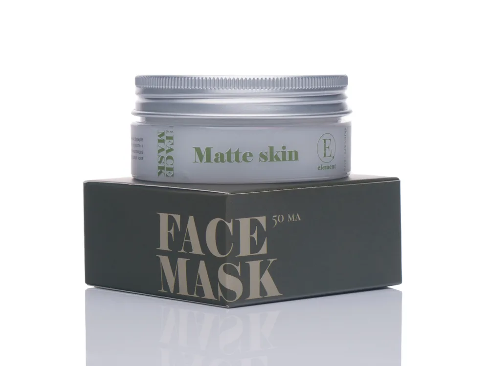 ELEMENT Маска для лица MATTE SKIN очищающая и матирующая Skincare Extra