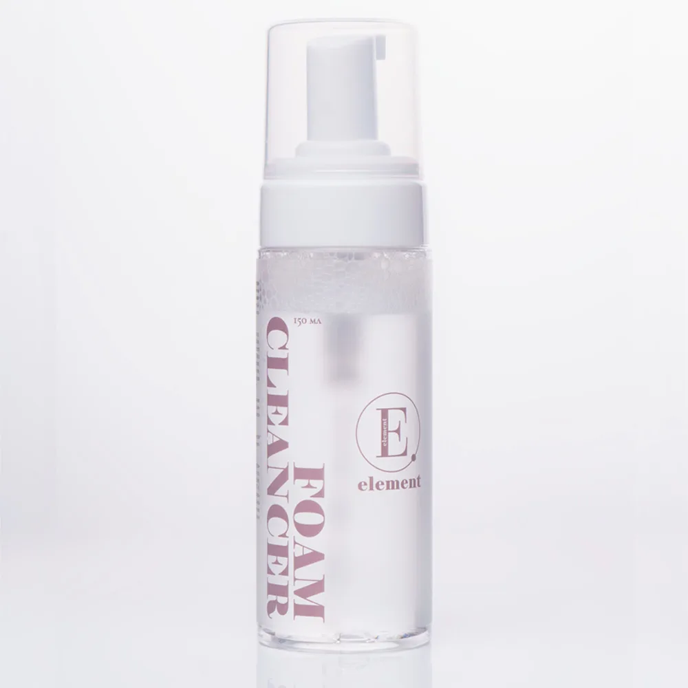 ELEMENT Пенка для умывания лица ЭКСТРАКТ РОЗЫ И ГИАЛУРОНОВАЯ КИСЛОТА Foam Cleancer Skincare