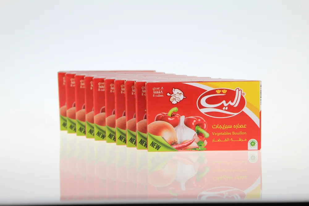 ELITE Бульон ОВОЩНОЙ в кубиках Halal, 10 гр*8 шт