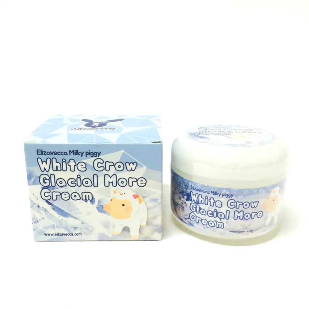 ELIZAVECCA Крем для лица ОСВЕТЛЯЮЩИЙ White Crow Glacial More Cream