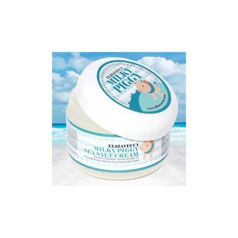 ELIZAVECCA Крем для лица МОРСКАЯ СОЛЬ Milky Piggy Sea Salt Cream