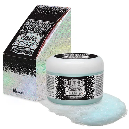 ELIZAVECCA Крем для лица ПУЗЫРЬКОВЫЙ Peptide 3D Fix Elastic Bubble Facial Cream