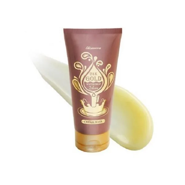 ELIZAVECCA Крем-маска для лица ЗОЛОТО 24K Gold WaterDrop Cream Mask