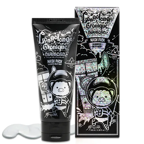 ELIZAVECCA Маска-пленка для лица БРИЛЛИАНТОВАЯ Hell-pore longolongo gronique diamond mask pack