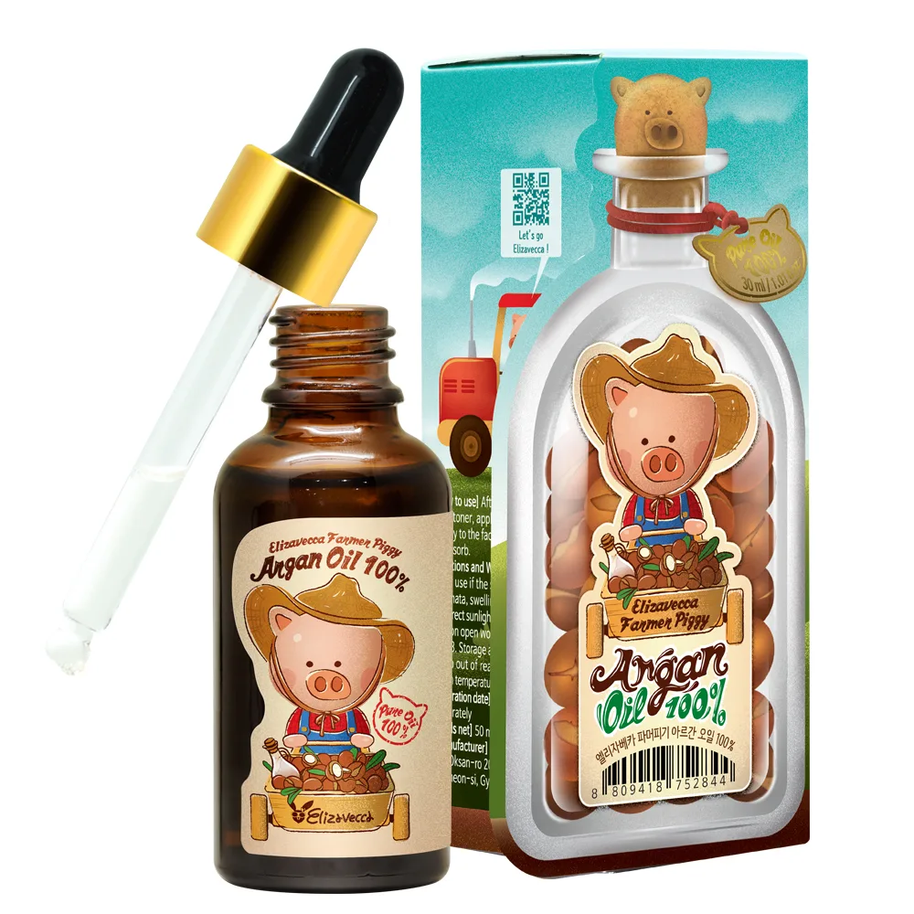 ELIZAVECCA Масло для кожи Farmer Piggy Argan Oil 100%