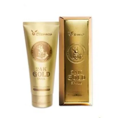 ELIZAVECCA Пенка для умывания 24K Gold Snail Cleansing Foam