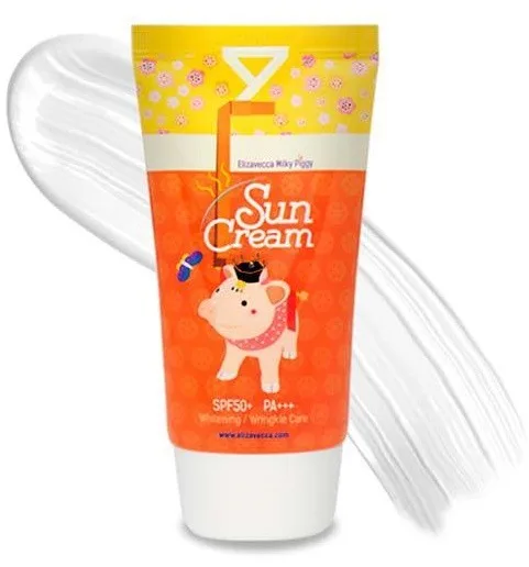 ELIZAVECCA Солнцезащитный крем Milky Piggy Sun Cream