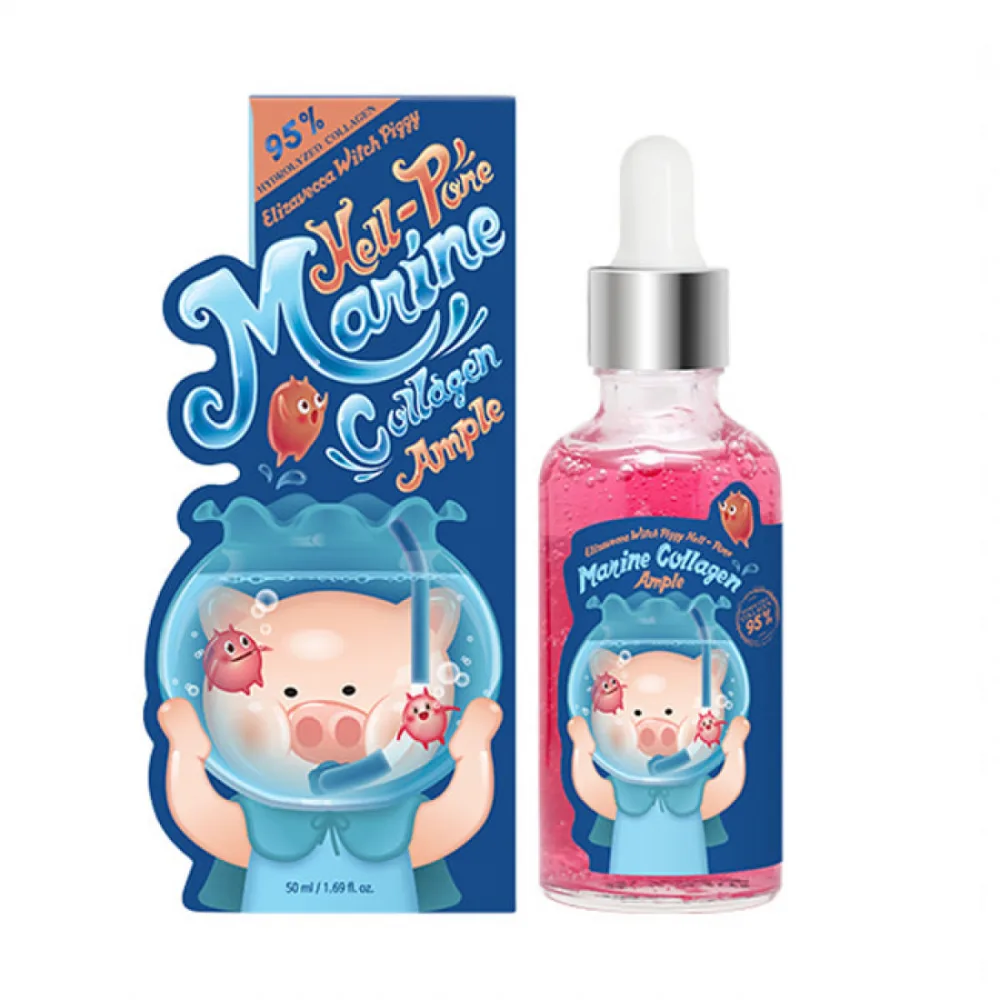 ELIZAVECCA Сыворотка для лица МОРСКОЙ КОЛЛАГЕН Witch Piggy Hell-Pore Marine Collagen Ample