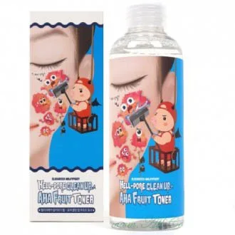 ELIZAVECCA Тоник-пилинг с фруктовыми кислотами Elizavecca Hell-Pore Clean Up Aha Fruit Toner