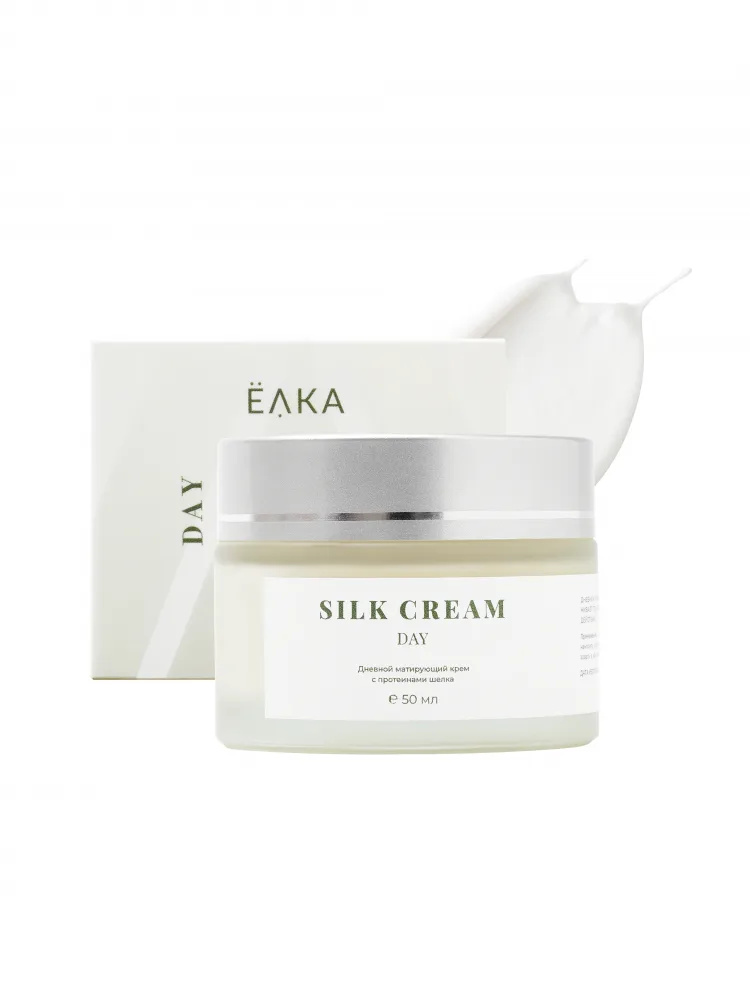 ЕЛКА Крем для лица дневной матирующий ПРОТЕИНЫ ШЕЛКА Silk Cream Day