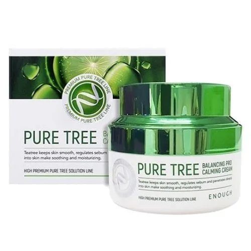 ENOUGH Крем для лица ЧАЙНОЕ ДЕРЕВО Pure Tree Balancing Pro Calming Cream