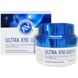 ENOUGH Крем для лица КОЛЛАГЕН Ultra X10 Collagen Pro Marine Cream