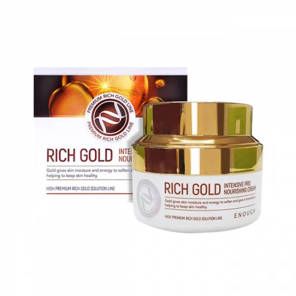 ENOUGH Крем для лица МАТОЧНОЕ МОЛОЧКО Rich Gold Intensive Pro Nourishing Cream