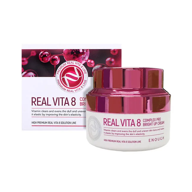 ENOUGH Крем для лица ВИТАМИНЫ Real Vita 8 Complex Pro Bright Up Cream
