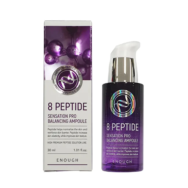 ENOUGH Сыворотка для лица ПЕПТИДЫ 8 Peptide Sensation Pro Balancing Ampoule