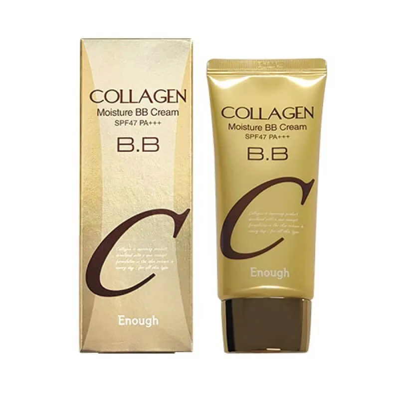 ENOUGH Тональный крем для лица BB/КОЛЛАГЕН Collagen Moisture BB Cream SPF47 PA+++