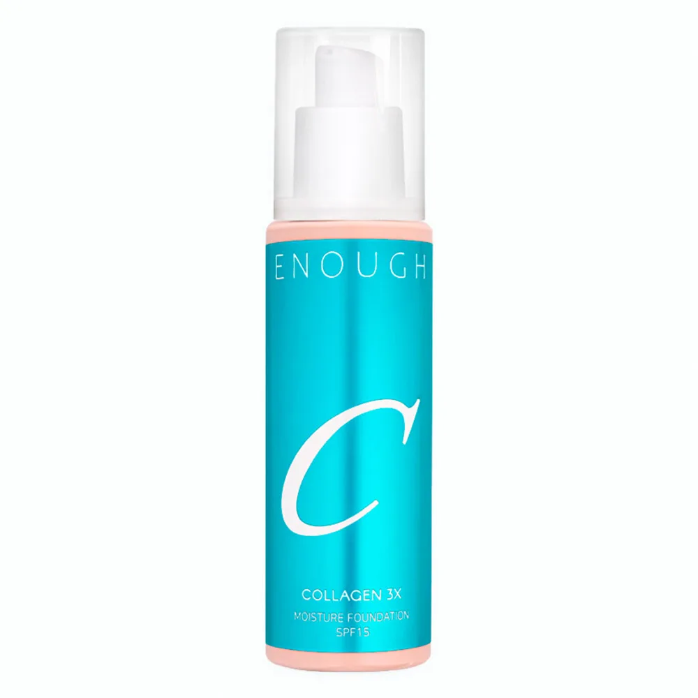 ENOUGH Тональный крем для лица ТРОЙНОЙ КОЛЛАГЕН Collagen 3X Moisture Foundation SPF 15 ТОН #N20