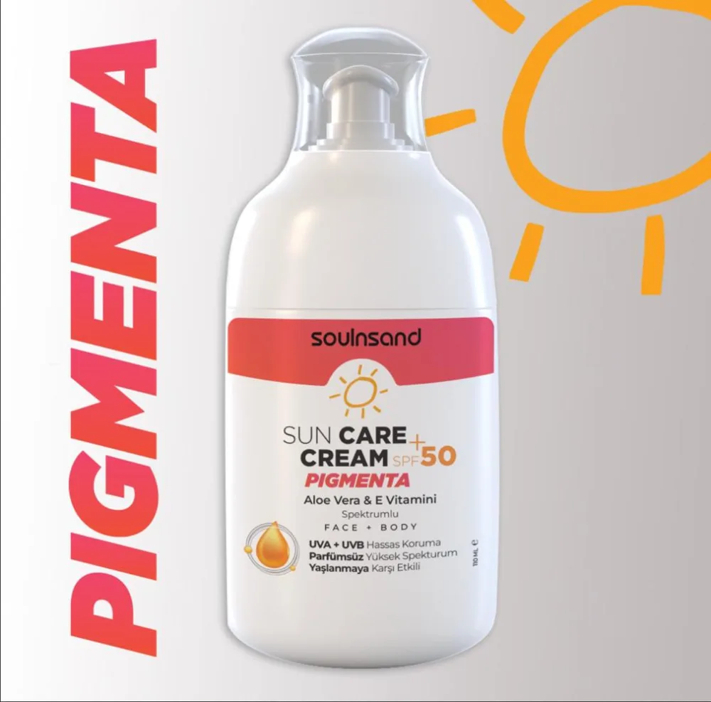 ESCABEL Крем для лица и тела солнцезащитный PIGMENT Sun Care Cream SPF 50+
