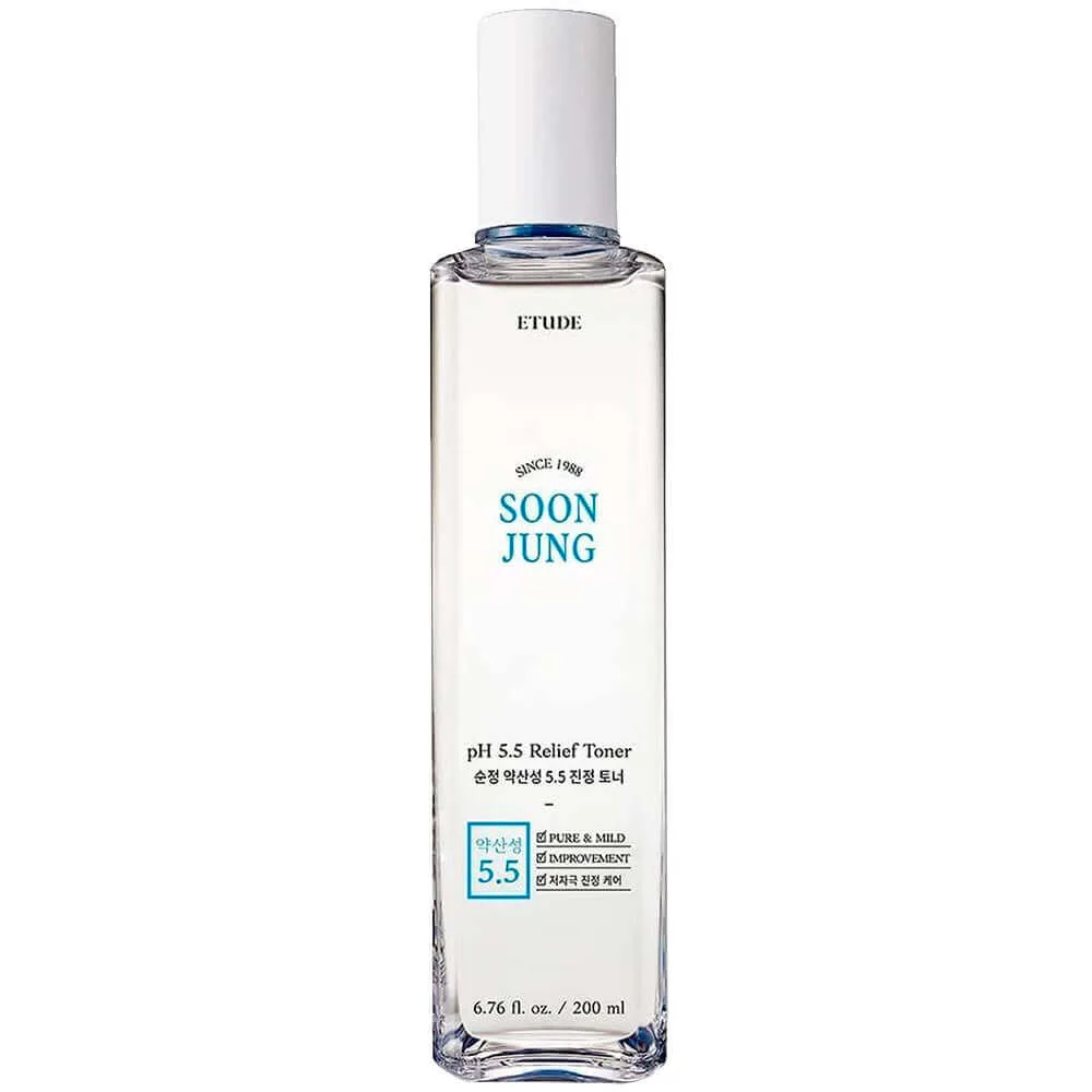 ETUDE Охлаждающий гипоаллергенный тоник ETUDE SoonJung pH 5.5 Relief Toner