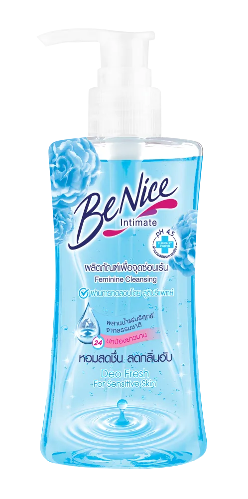 FINELINE Гель для интимной гигиены ОСВЕЖАЮЩАЯ ФОРМУЛА Benice Sensitive