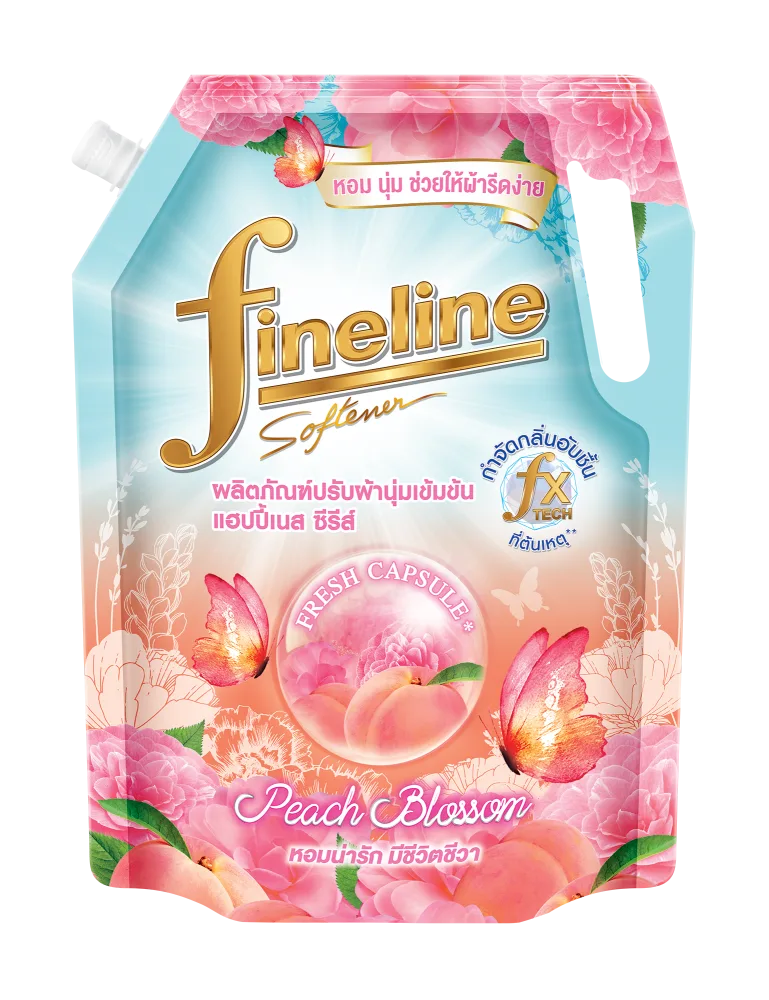 FINELINE Кондиционер для белья концентрированный ЯПОНСКИЙ ПЕРСИК Happiness Peach Blossom