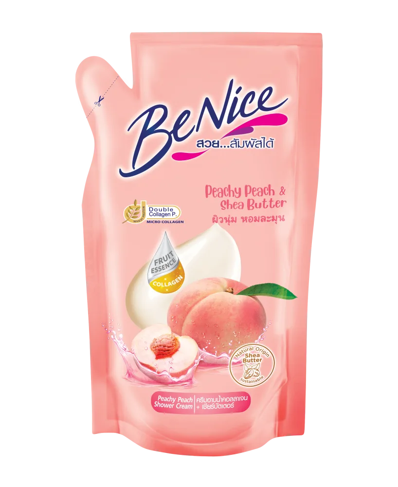 FINELINE Крем-гель для душа ФРУКТОВЫЕ ЭССЕНЦИИ И МАСЛО ШИ Benice (запасной блок)