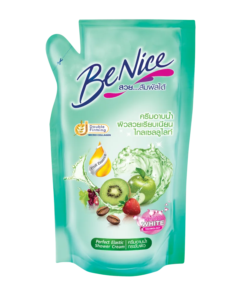 FINELINE Крем-гель для душа ФРУКТЫ И КОФЕ с антицеллюлитным эффектом Benice (запасной блок)