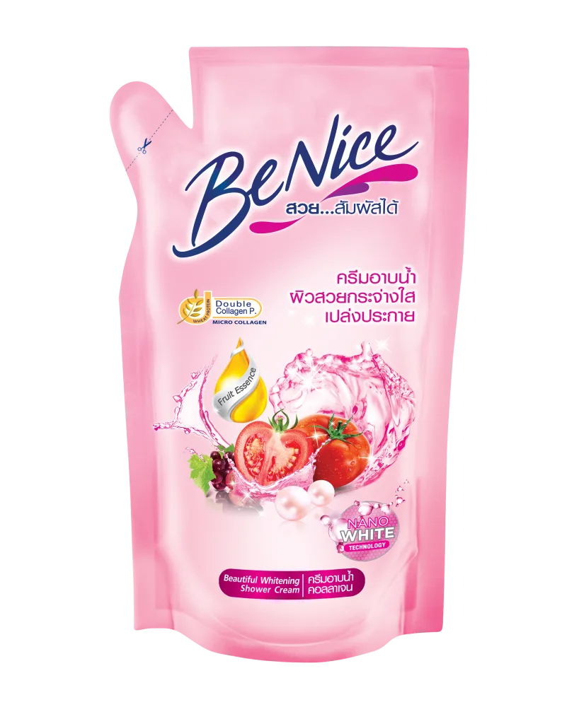 FINELINE Крем-гель для душа ТОМАТ И ФРУКТОВЫЙ AHA-комплекс Benice (запасной блок)