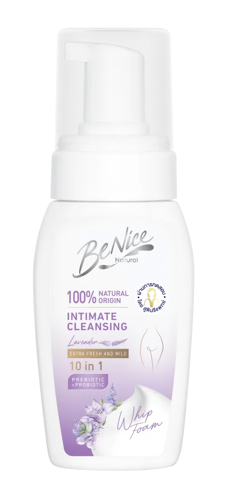 FINELINE Пенка для интимной гигиены ЭКСТРАКТ ЛАВАНДЫ Benice Extra Fresh and Mild Lavender