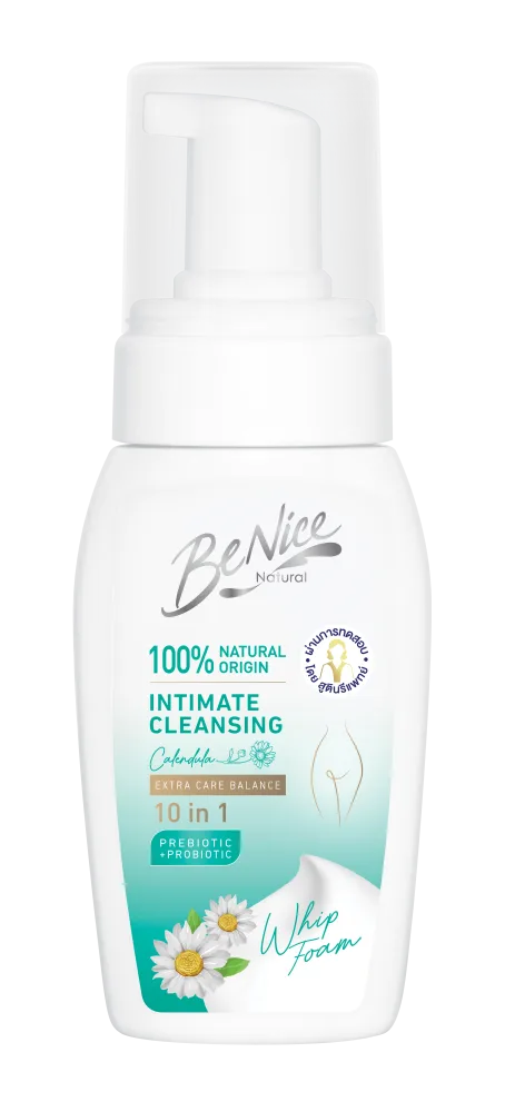 FINELINE Пенка для интимной гигиены ЭКСТРАКТ РОМАШКИ Benice Extra Care